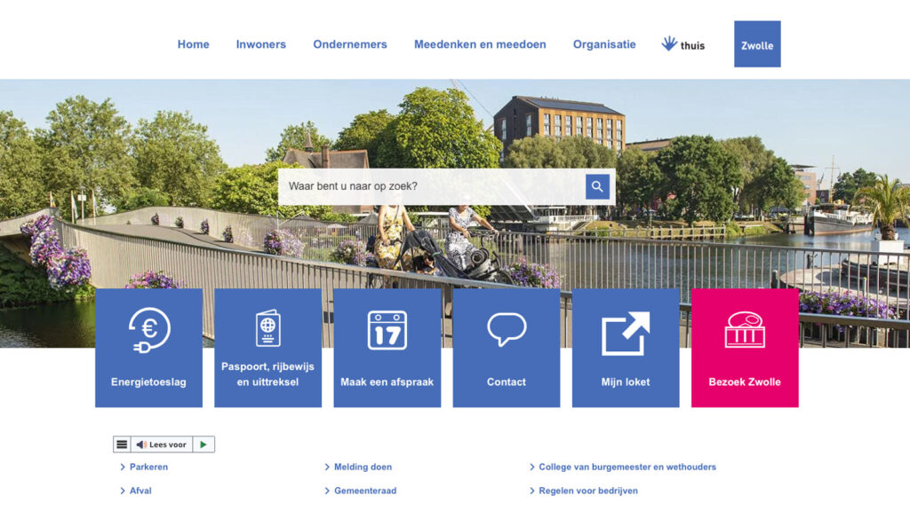 Gemeente Zwolle | serie interviews
